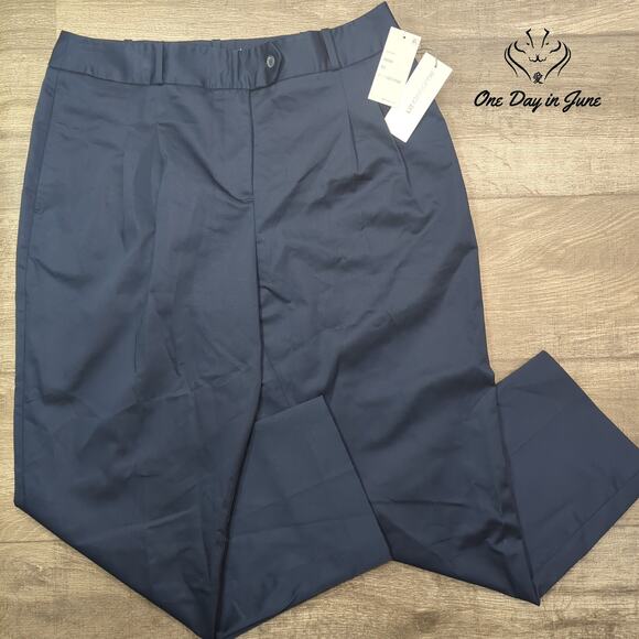 Liz Claiborne Flat Front Pants Size 12 - Picture 1 of 6